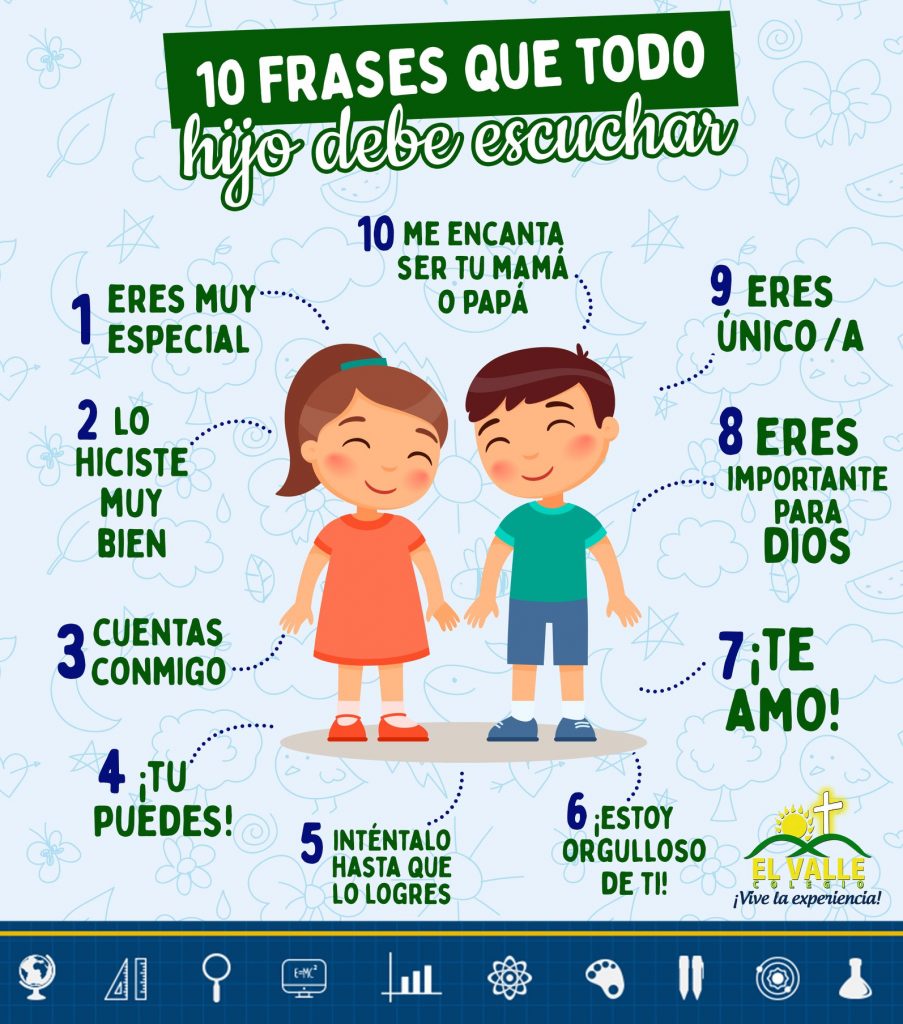 10 frases a nuestros hijos